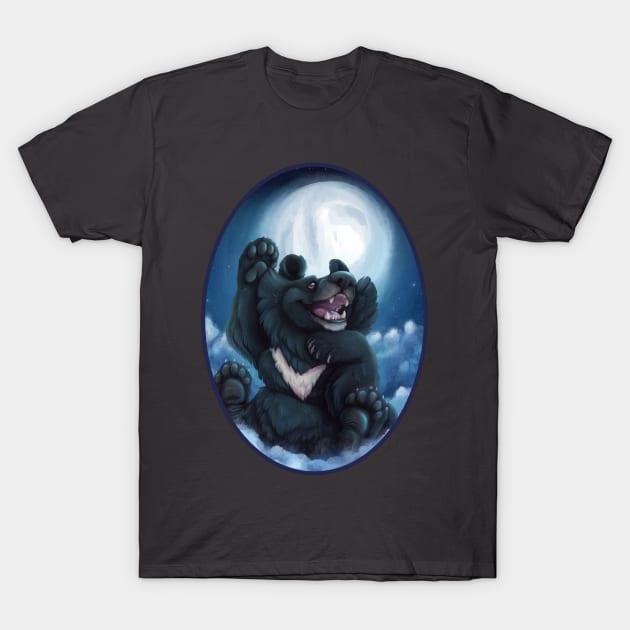 Bye Bye Moon Bear T-Shirt by TaksArt